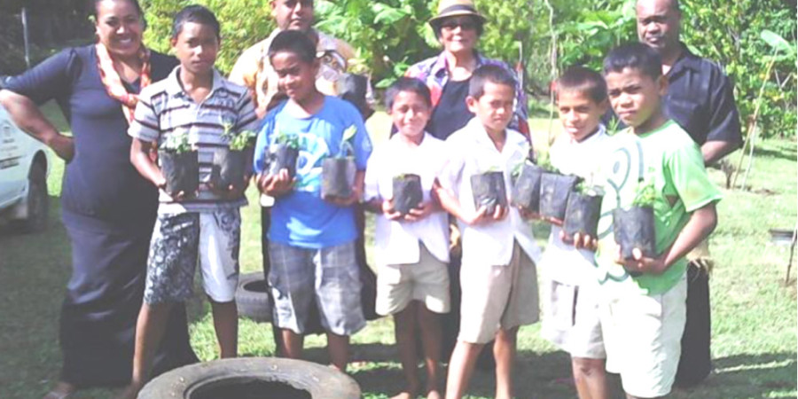 Tonga Trust takes project with a difference to help bring back the green of Vava’u