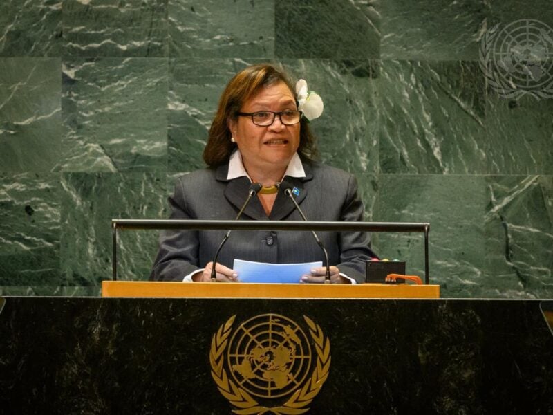 Palau Vice President calls for action on Climate, Oceans, and equality at UNGA