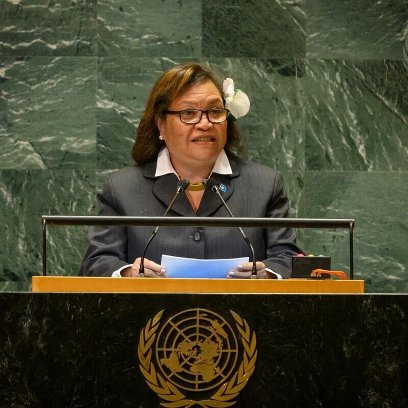 Palau Vice President calls for action on Climate, Oceans, and equality at UNGA