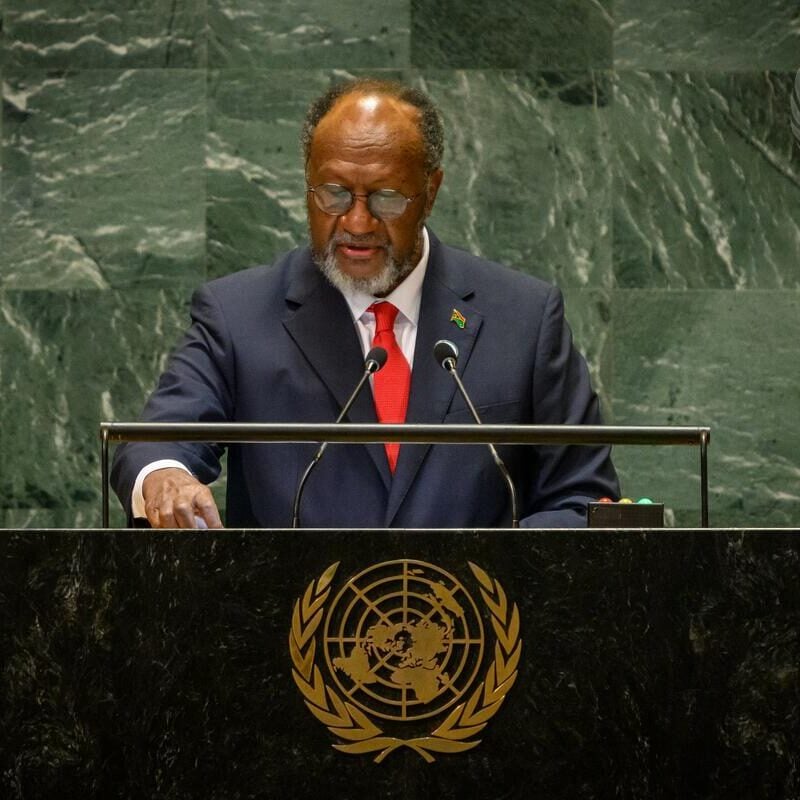 Vanuatu PM calls for Climate Justice, backs New Caledonia and West Papua self-determination at UNGA