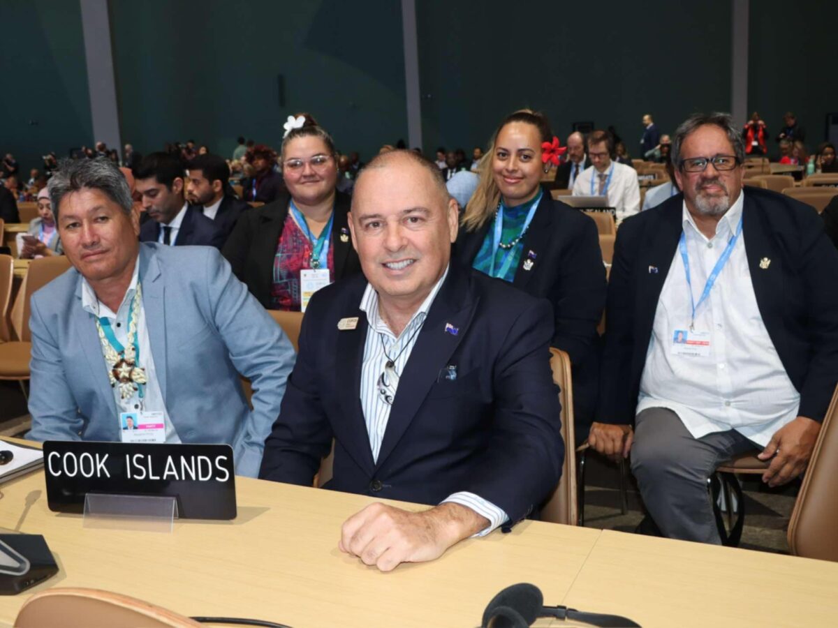 Climate change is a present reality, Cook Islands PM to world leaders